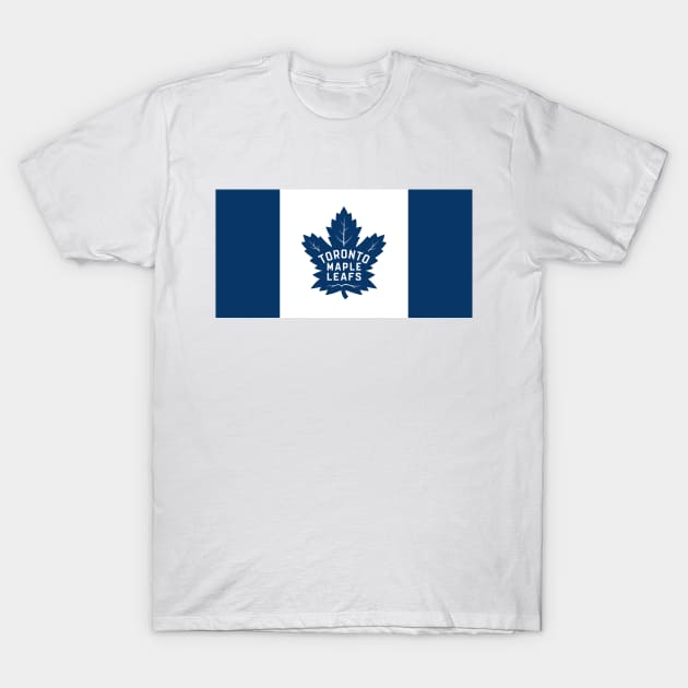 Toronto Maple Leafs Flag T-Shirt by swiftscuba